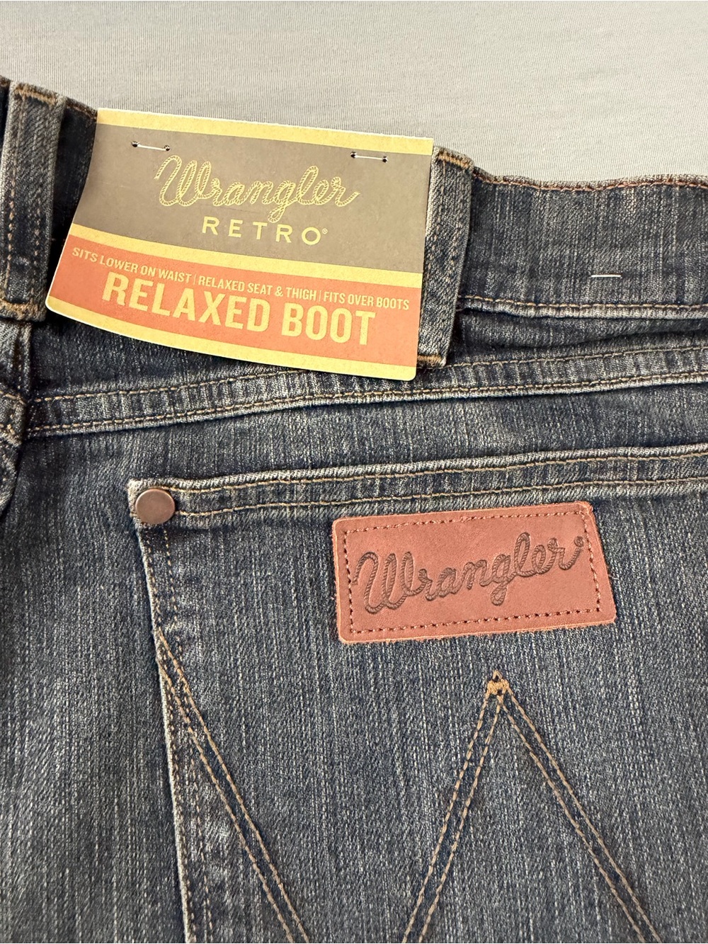 Wrangler Retro Relaxed Boot Jeans 34x36 NWT